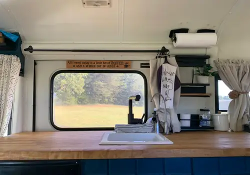 Converted 1987 Short Bus For Sale! image 3