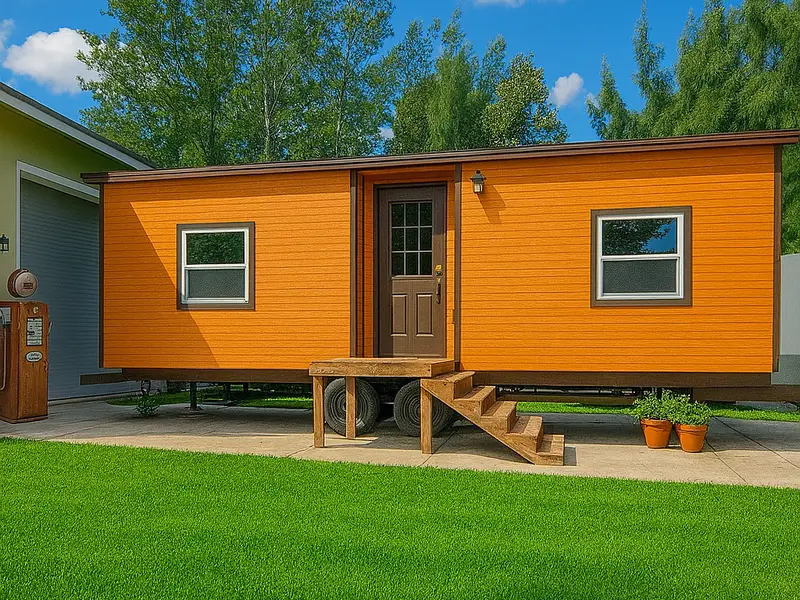New Tiny Home for Sale in Florida! Main Level Bedroom photo 3