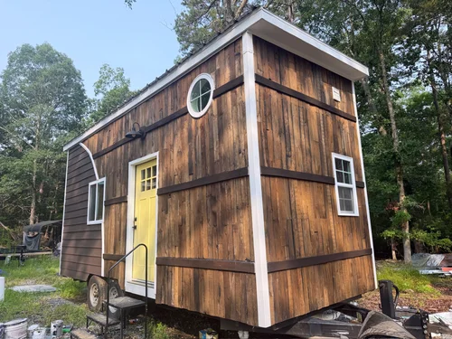 Rustic Custom Built Tiny Home On Wheels image 2