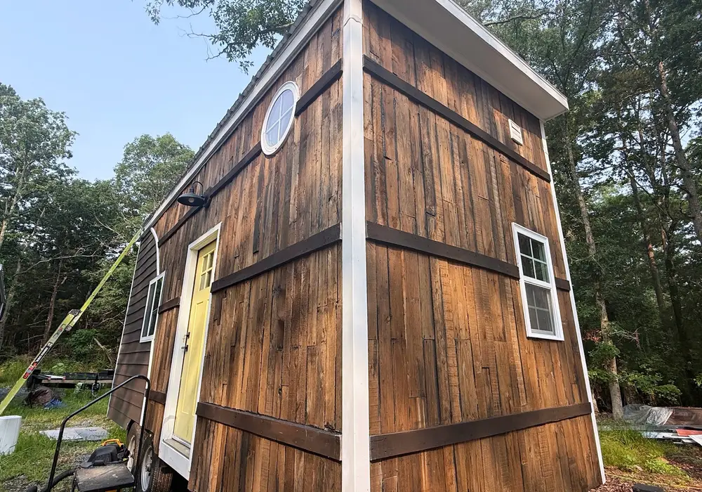Rustic Custom Built Tiny Home On Wheels image 1