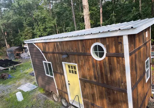 Rustic Custom Built Tiny Home On Wheels image 3