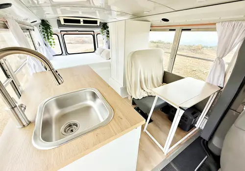 Road-Ready Tiny Home Bus – Just 32K Miles! image 3