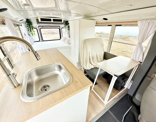 Road-Ready Tiny Home Bus – Just 32K Miles! image 3