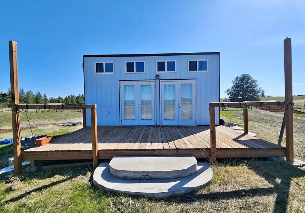 FOR SALE: Container Tiny House – Stylish, Off-Grid, and One-of-a-Kind ✨ image 1