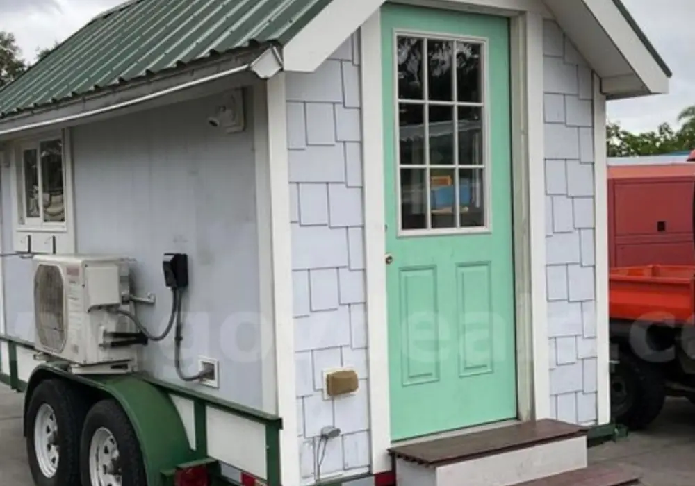 trailer mounted tiny house image 1