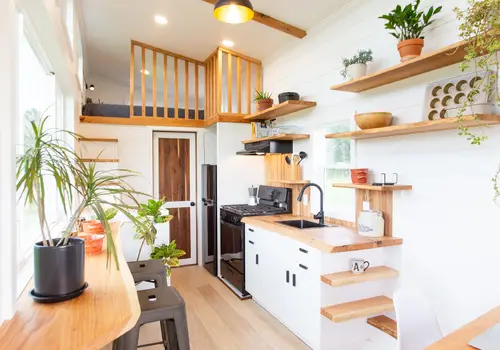 Designer Tiny Home on Wheels "The Elderberry" For Sale! image 3
