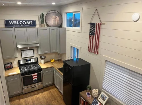 PRICE DROP-$10,000! Modern Tiny Home For Sale -  Delivery Help Available image 2