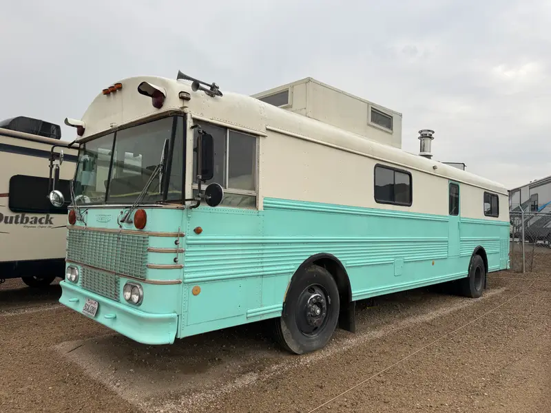 1980 Vintage Thomas School Bus in Longmont, CO — 1 bedroom Converted Bus — 787 sqft for sale in Longmont, Colorado