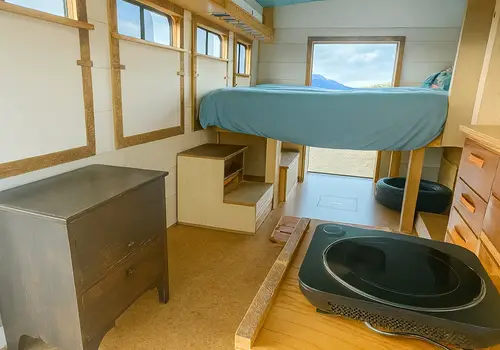 Shuttle Bus Tiny Home For Sale in Denver! "Bird by Bird" image 3