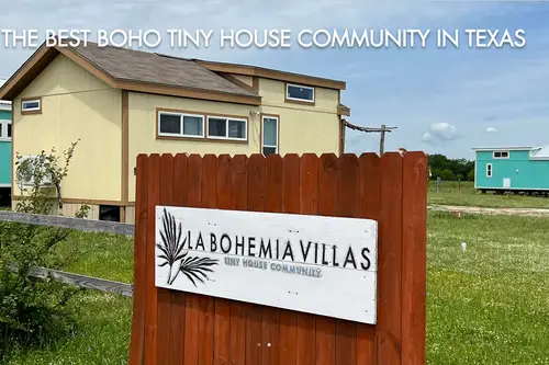 La Bohemia Villas - Tiny home community in Cumby, Texas