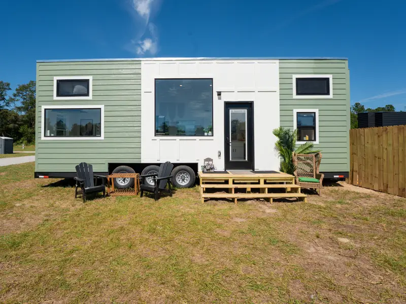 32’ Spacious THOW with Driveway + Backyard Included | The Webster — 3 bedroom Tiny House — 984 sqft for sale in Snellville, Georgia