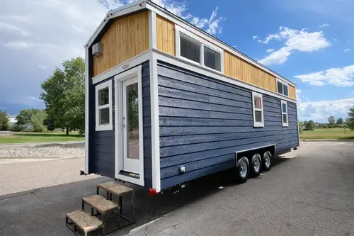 RVIA Certified Tiny Home on Wheels For Sale! Dual Lofts & Skylight - 1 bedroom Tiny House 320 sqft in Penrose, Colorado