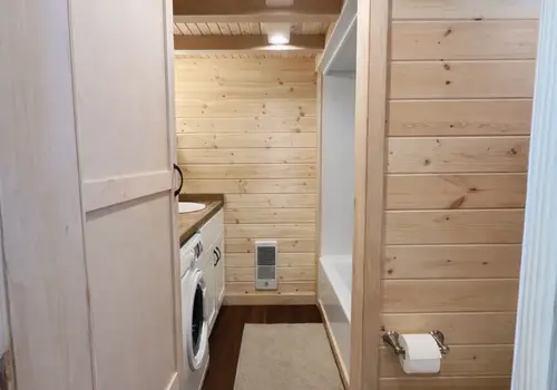 RVIA Certified Tiny Home on Wheels For Sale! Dual Lofts & Skylight image 5