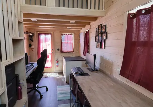 RVIA Certified Tiny Home on Wheels For Sale! Dual Lofts & Skylight image 3
