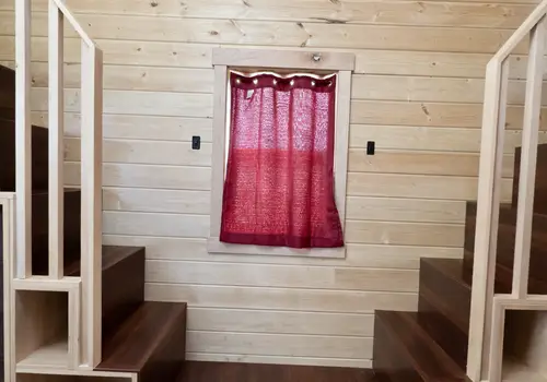 RVIA Certified Tiny Home on Wheels For Sale! Dual Lofts & Skylight image 4