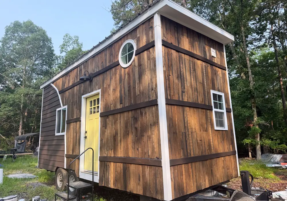 Rustic Custom Built Tiny Home On Wheels image 1