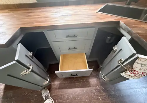 Rustic Custom Built Tiny Home On Wheels image 3