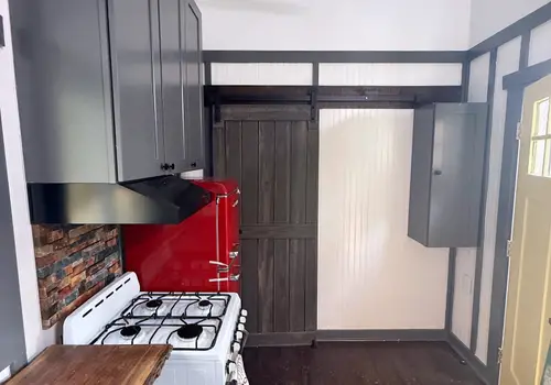 Rustic Custom Built Tiny Home On Wheels image 4