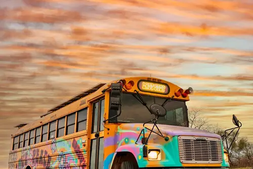 One-of-a-Kind Off-Grid Skoolie in Staten Island, New York - Converted Bus in Staten Island, New York