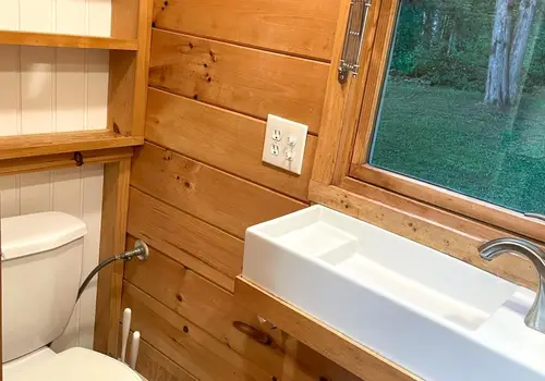 Turnkey Cedar Tiny House on Wheels — Proven Full-Time Living, RV Title image 5