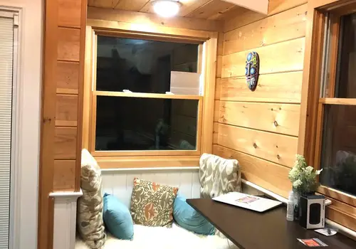 Turnkey Cedar Tiny House on Wheels — Proven Full-Time Living, RV Title image 4