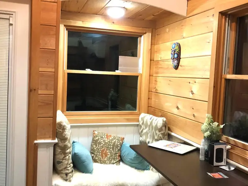 Turnkey Cedar Tiny House on Wheels — Proven Full-Time Living, RV Title photo 4