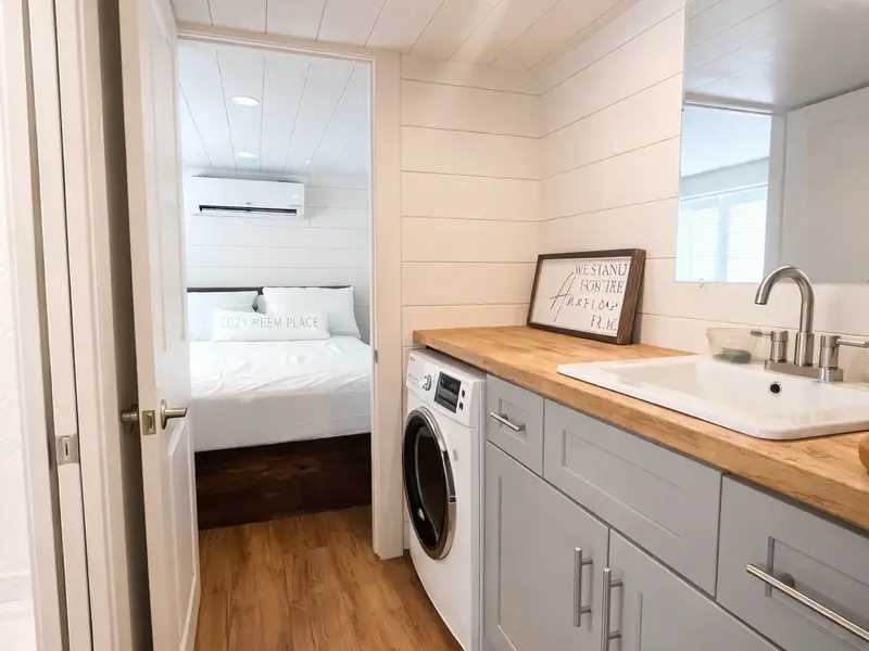 Modern Tiny Home for Sale – Main Bedroom + Loft | Never Lived In! photo 4