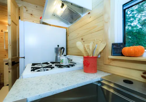 Back in the Market: Steel-Framed, Solar-Powered Tiny Home with Soaking Tub! detail photo 2