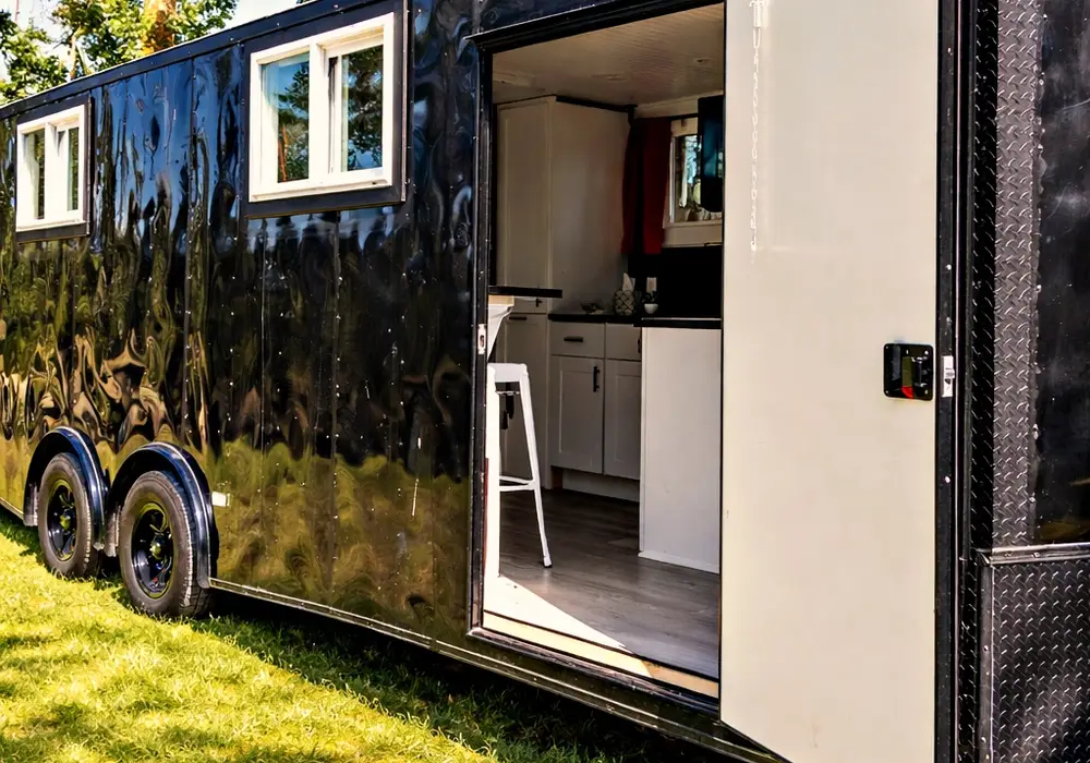 For Sale! Farmhouse-Style Tiny Home on Wheels – Move-In Ready image 1