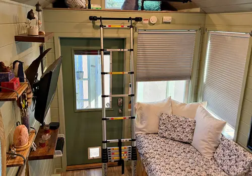 Move-In Ready Tiny House on Wheels – 2 Lofts & Full Setup image 2