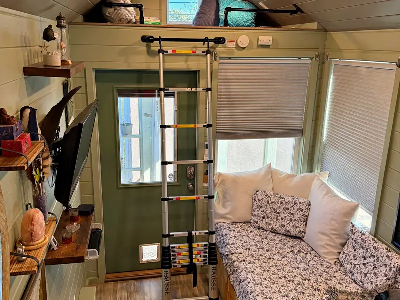 Move-In Ready Tiny House on Wheels – 2 Lofts & Full Setup photo 2