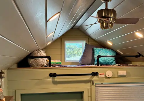 Move-In Ready Tiny House on Wheels – 2 Lofts & Full Setup image 4
