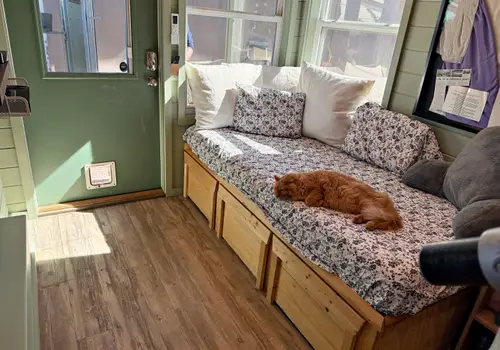 Move-In Ready Tiny House on Wheels – 2 Lofts & Full Setup image 5