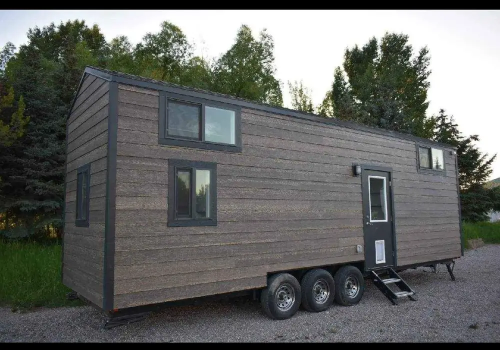 RVIA Certified Tiny House on Wheels delivered from Driggs, ID image 1