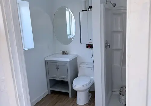 Handcrafted 320 Sq Ft Tiny Home on Gooseneck Trailer detail photo 3