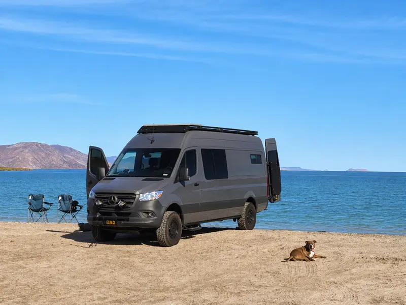 Fully Upgraded Road Trip Vanlife 4×4 Diesel Sprinter & Turnkey — Van for sale in Costa Mesa,, California