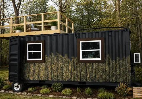 Robert’s Custom 8x20 Shipping Container Tiny House with Deck – Move-In Ready detail photo 4