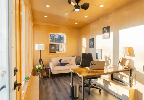 16′ Backyard Office for Your Home Office Upgrade | The Perfect Work-From-Home Setup detail photo 2