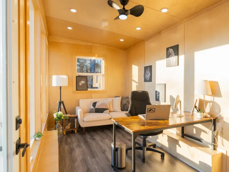 16′ Backyard Office for Your Home Office Upgrade | The Perfect Work-From-Home Setup photo 2