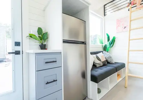 Move-in ready 24’ tiny home with upgraded insulation, first-floor bedroom, and fully equipped kitchen | Avalon 24' detail photo 3