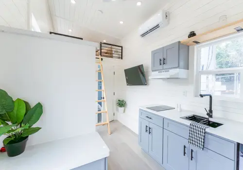 Move-in ready 24’ tiny home with upgraded insulation, first-floor bedroom, and fully equipped kitchen | Avalon 24' detail photo 2