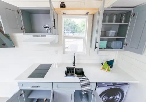 Move-in ready 24’ tiny home with upgraded insulation, first-floor bedroom, and fully equipped kitchen | Avalon 24' detail photo 5