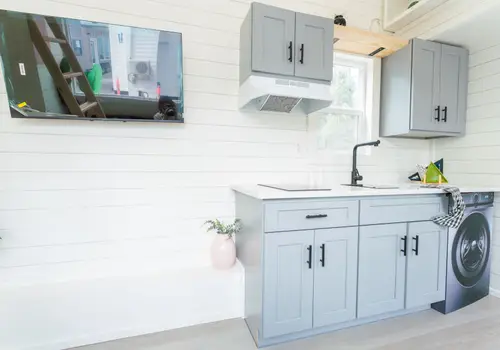 Move-in ready 24’ tiny home with upgraded insulation, first-floor bedroom, and fully equipped kitchen | Avalon 24' detail photo 4
