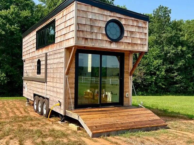 For Sale! Custom 2016 Tiny Home with Modern Upgrades — 1 bedroom Tiny House — 669 sqft for sale in Brevard, North Carolina