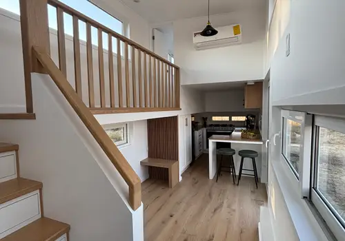 Move in ready | NEW 30ft Hazie Model | 2 Standing Height Bedrooms | Tiny House on Wheels | Save $$ on Stock Model detail photo 2