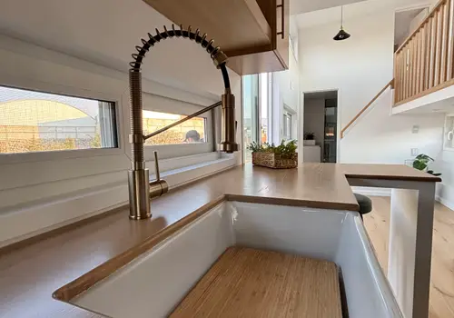 Move in ready | NEW 30ft Hazie Model | 2 Standing Height Bedrooms | Tiny House on Wheels | Save $$ on Stock Model detail photo 3