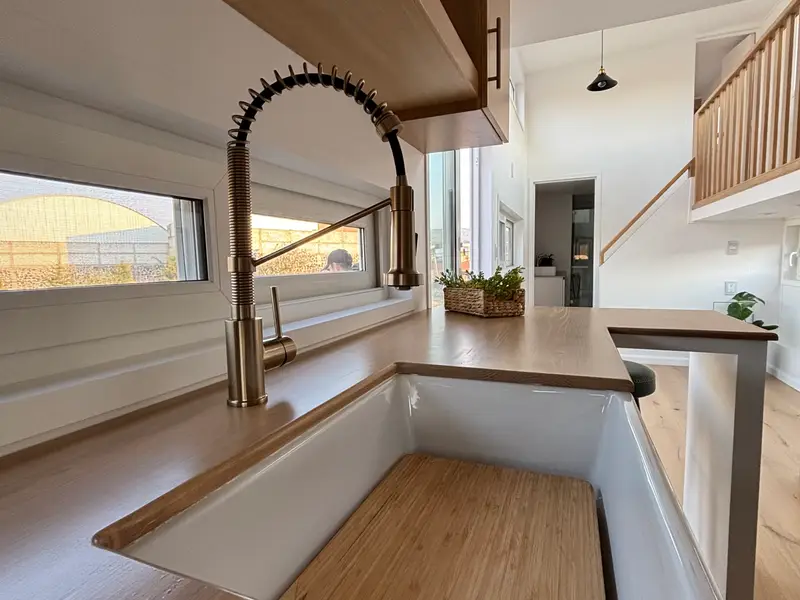 Move in ready | NEW 30ft Hazie Model | 2 Standing Height Bedrooms | Tiny House on Wheels | Save $$ on Stock Model photo 3