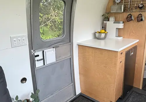 Off-Grid Tiny House on Wheels | Fully Renovated 30' Vintage Airstream | 1,200W Solar + 600Ah Battery | Composting Toilet | Mini Split detail photo 5