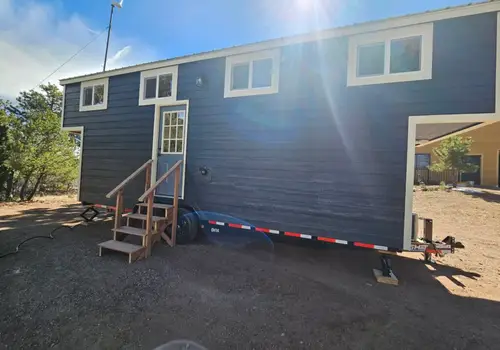 The Jack n Jill 24ft dual-loft tiny home