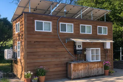 Charming Off-Grid Tiny Home Container For Sale! - 1 bedroom Tiny House 524 sqft in Castro Valley, California